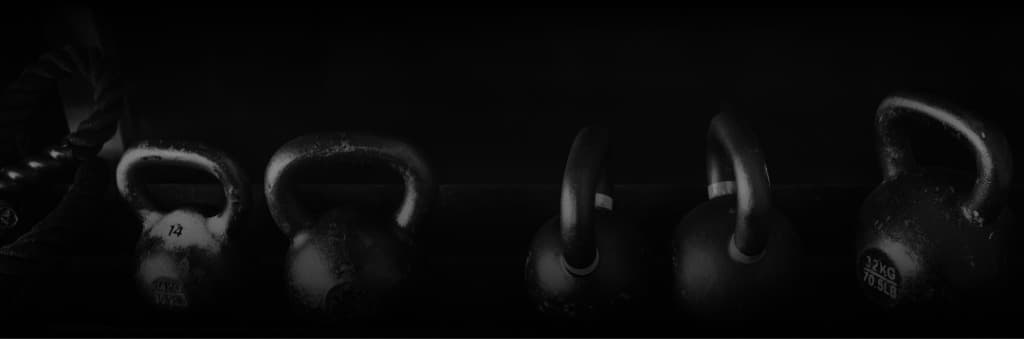 Kettlebells background